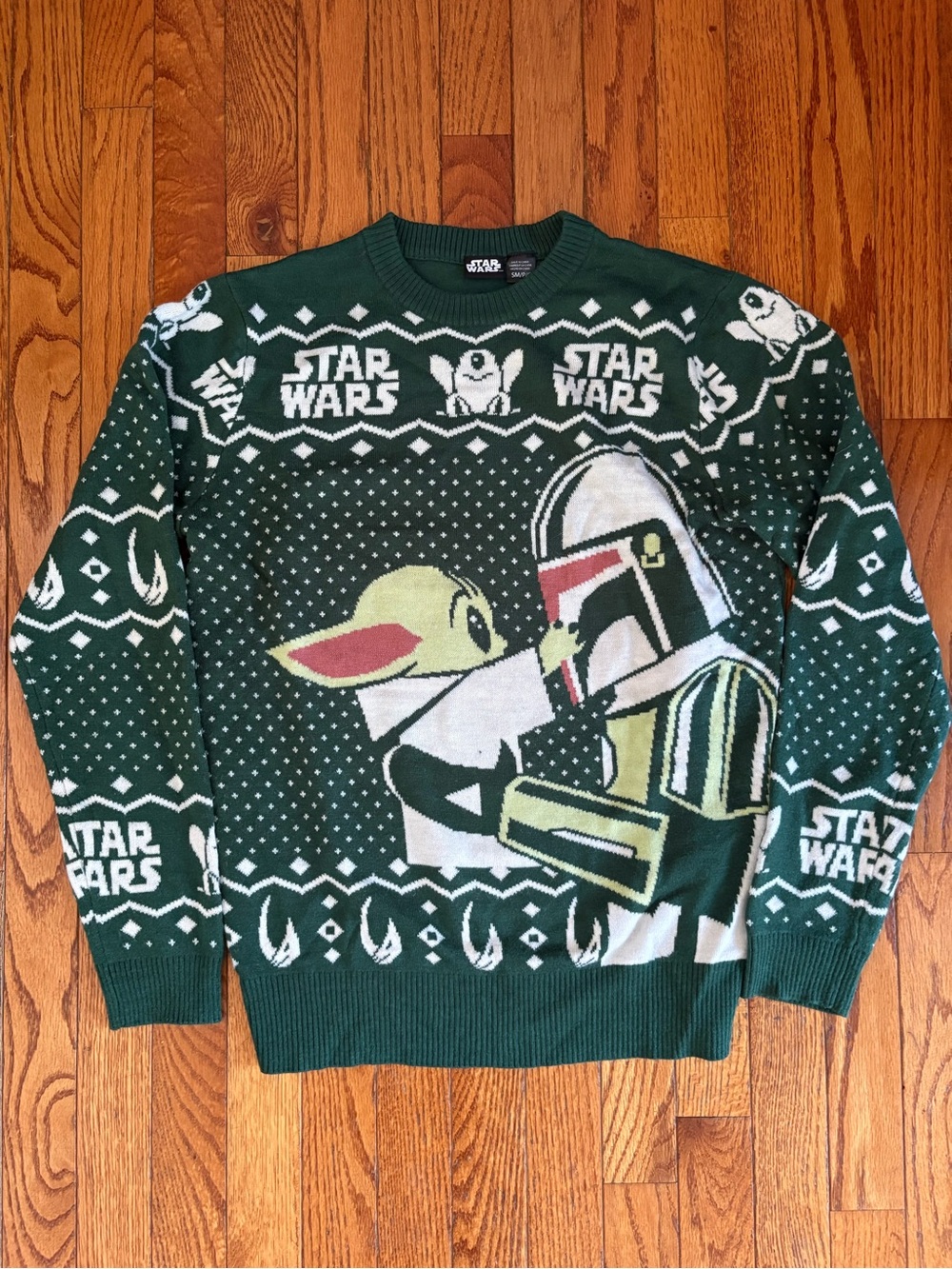Star Wars The Mandalorian & Grogu Holiday Knit Sweater